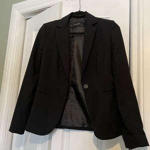 Zara classic black blazer - lightly warn